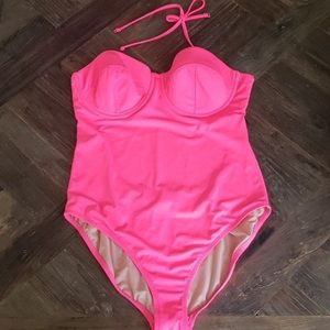J Crew Pink Bathing Suit